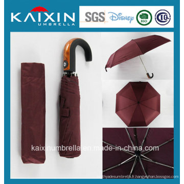 Personnalisé Cheap Price Red Color Folding Umbrella